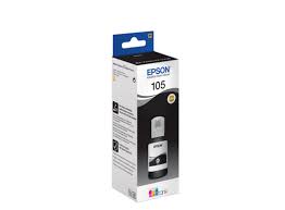 [C13T00Q140] Epson Tinta 105 EcoTank Black pigment ink bott